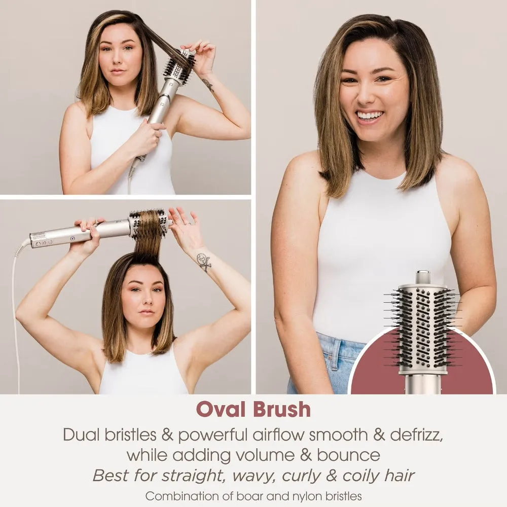 Shark Beauty FlexStyle 5-In-1 Air Styler & Hair Dryer with Storage Case Stone