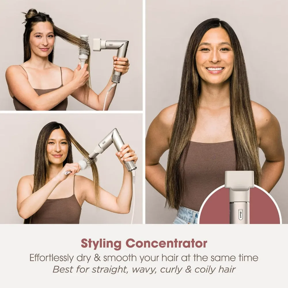 Shark Beauty FlexStyle 5-In-1 Air Styler & Hair Dryer with Storage Case Stone