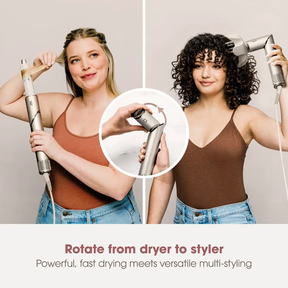 Shark Beauty FlexStyle 5-In-1 Air Styler & Hair Dryer with Storage Case Stone