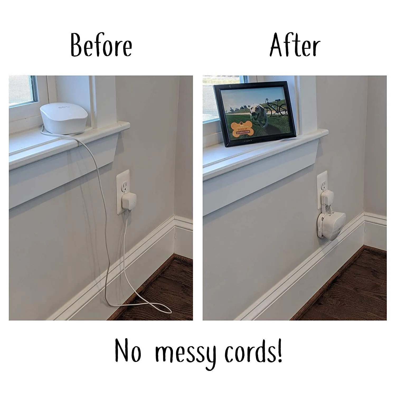 The Easy Outlet Mount For New eero 6 , eero 6 and 2020 Mesh Wifi