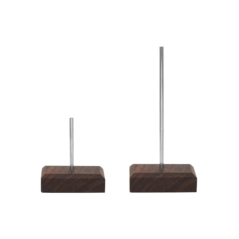 Tilum Wooden Display Stand for Body Jewelry — Choose Size and Color