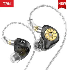 TRN ST1 PRO In-Ear Monitors 1DD   1BA Hybrid Driver Wired Earphone