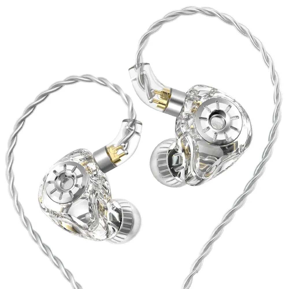 TRN ST1 PRO In-Ear Monitors 1DD   1BA Hybrid Driver Wired Earphone
