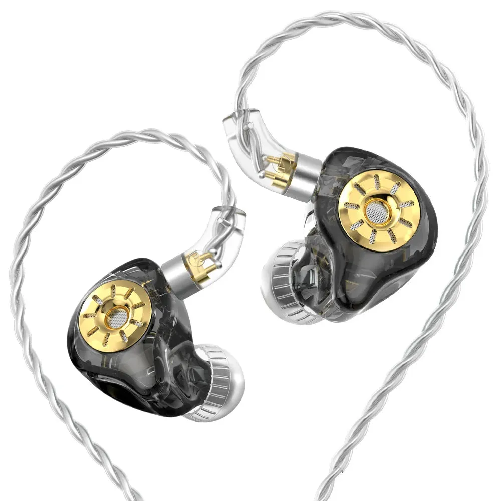 TRN ST1 PRO In-Ear Monitors 1DD   1BA Hybrid Driver Wired Earphone
