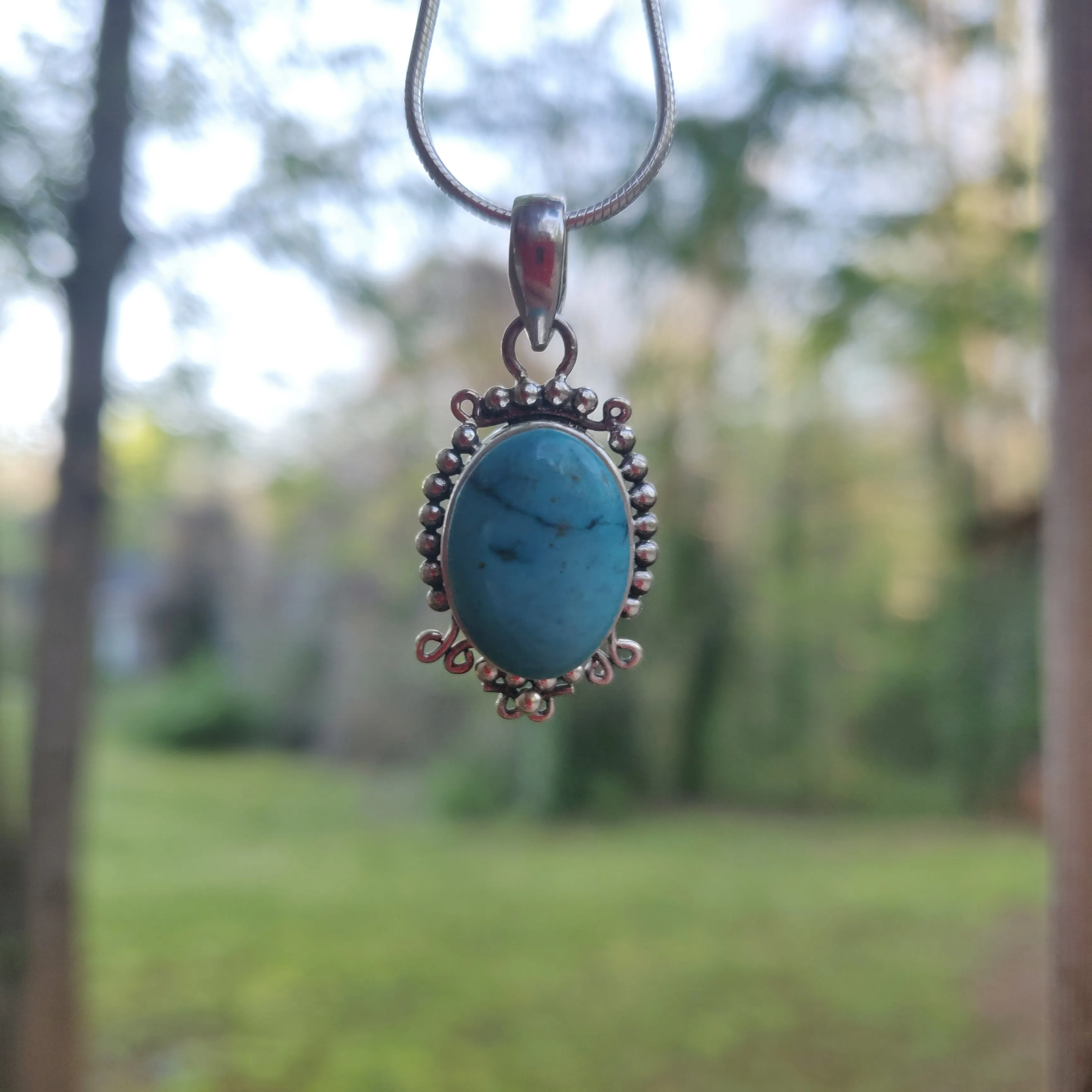 Turquoise Pendant #1