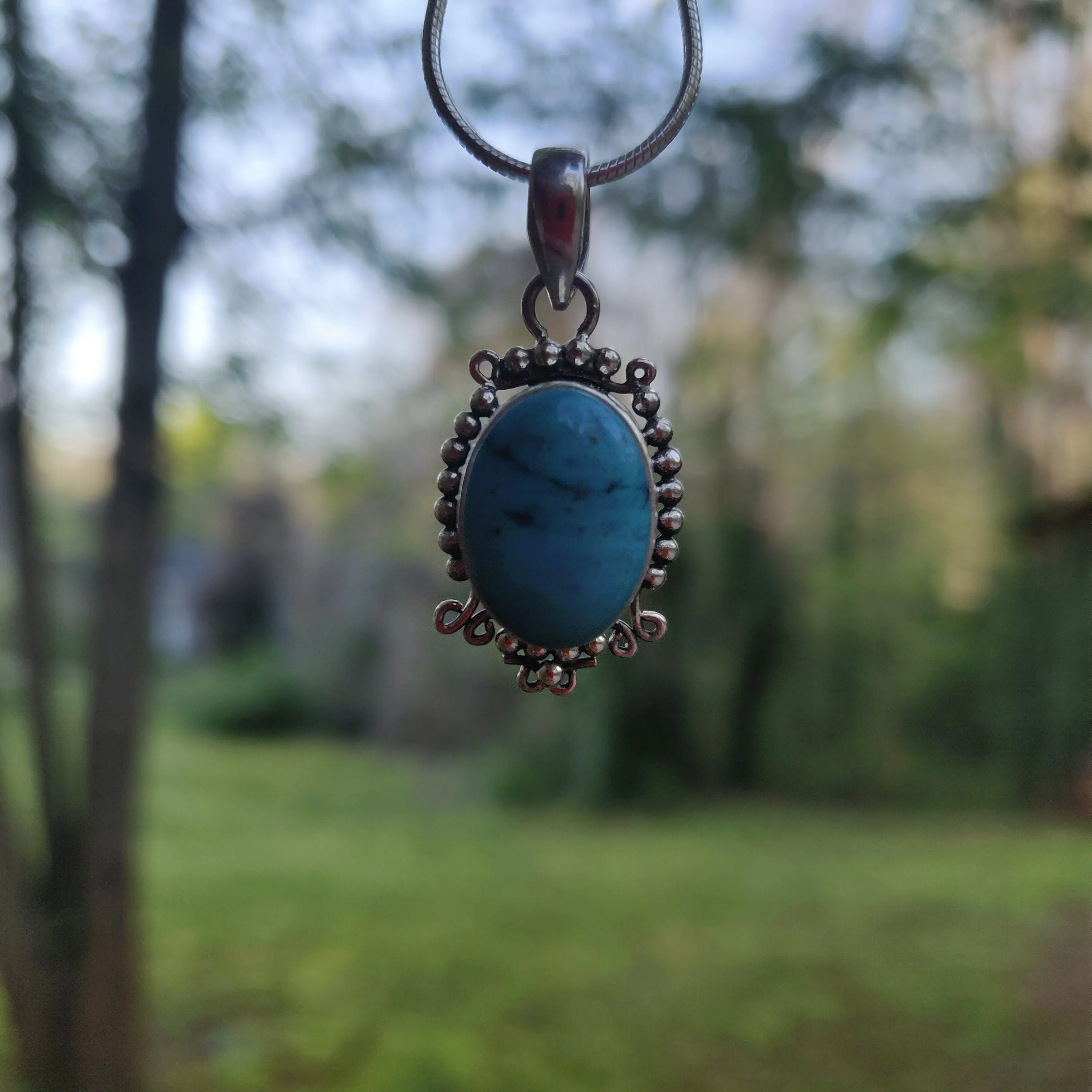 Turquoise Pendant #1