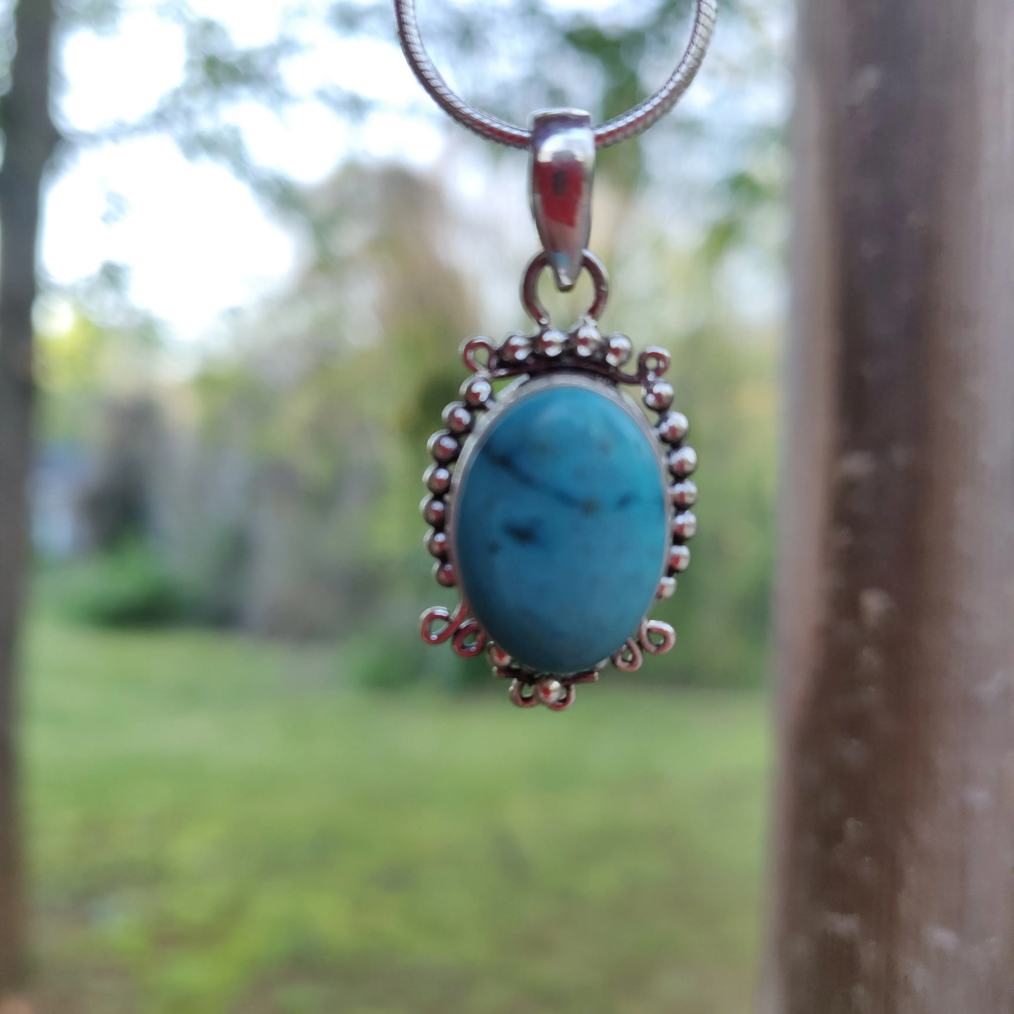 Turquoise Pendant #1