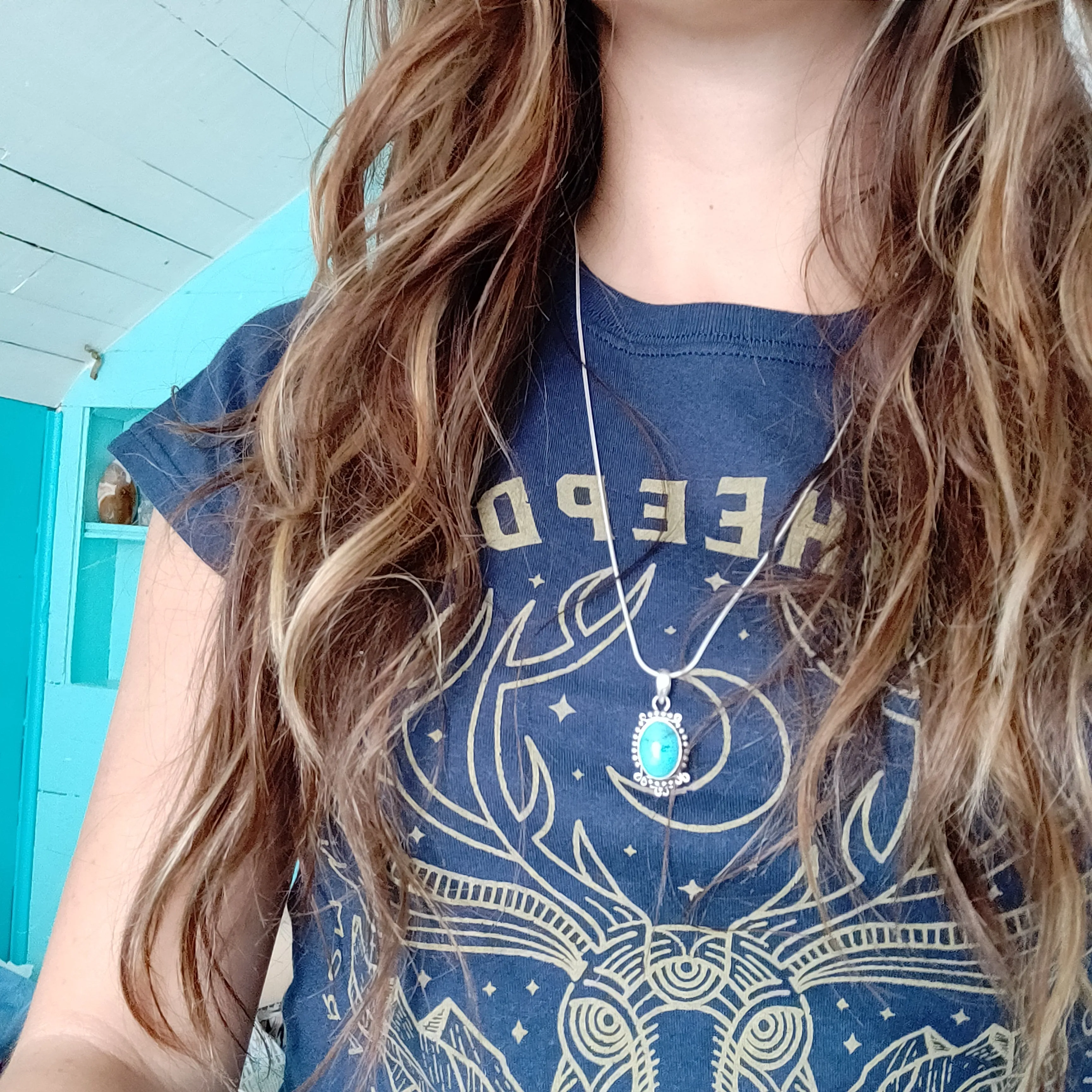 Turquoise Pendant #1