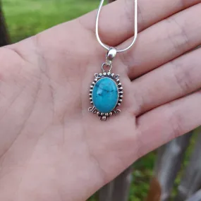 Turquoise Pendant #1