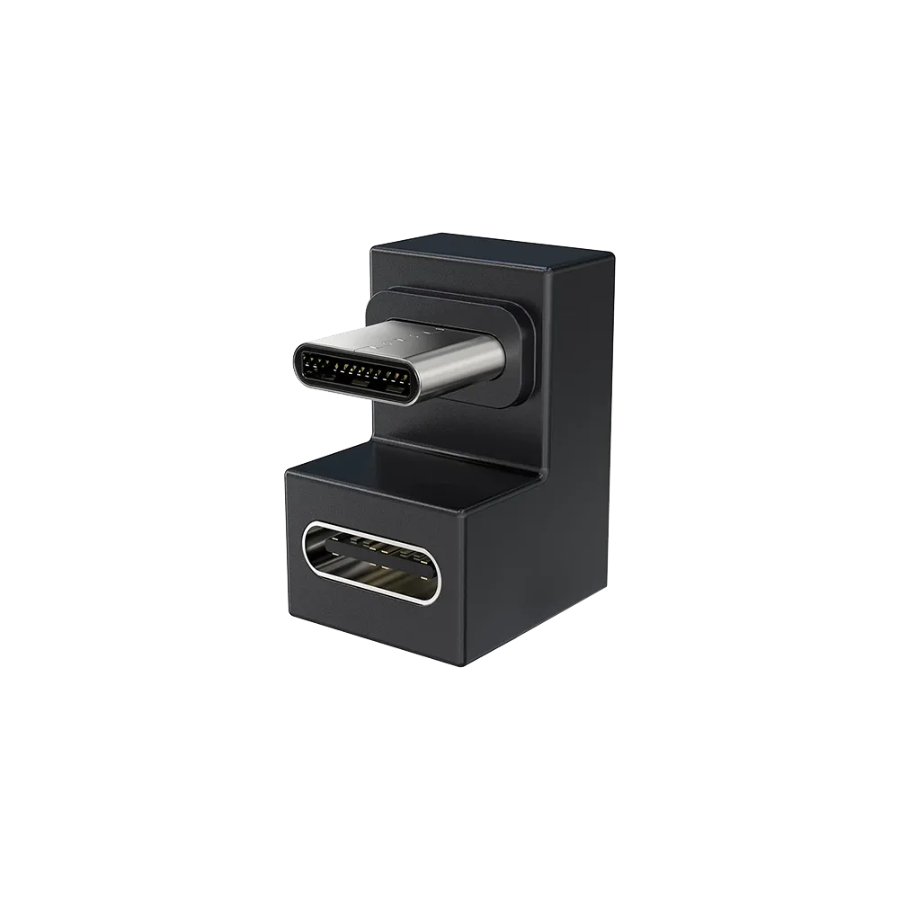 UAdapter - USB C Female to USB Male Adapter Port Type C U-Shape 144hz 4K 10Gbps