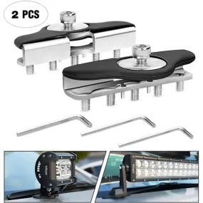 Universal Hood Clamp Holder Mount Bracket (Pair)