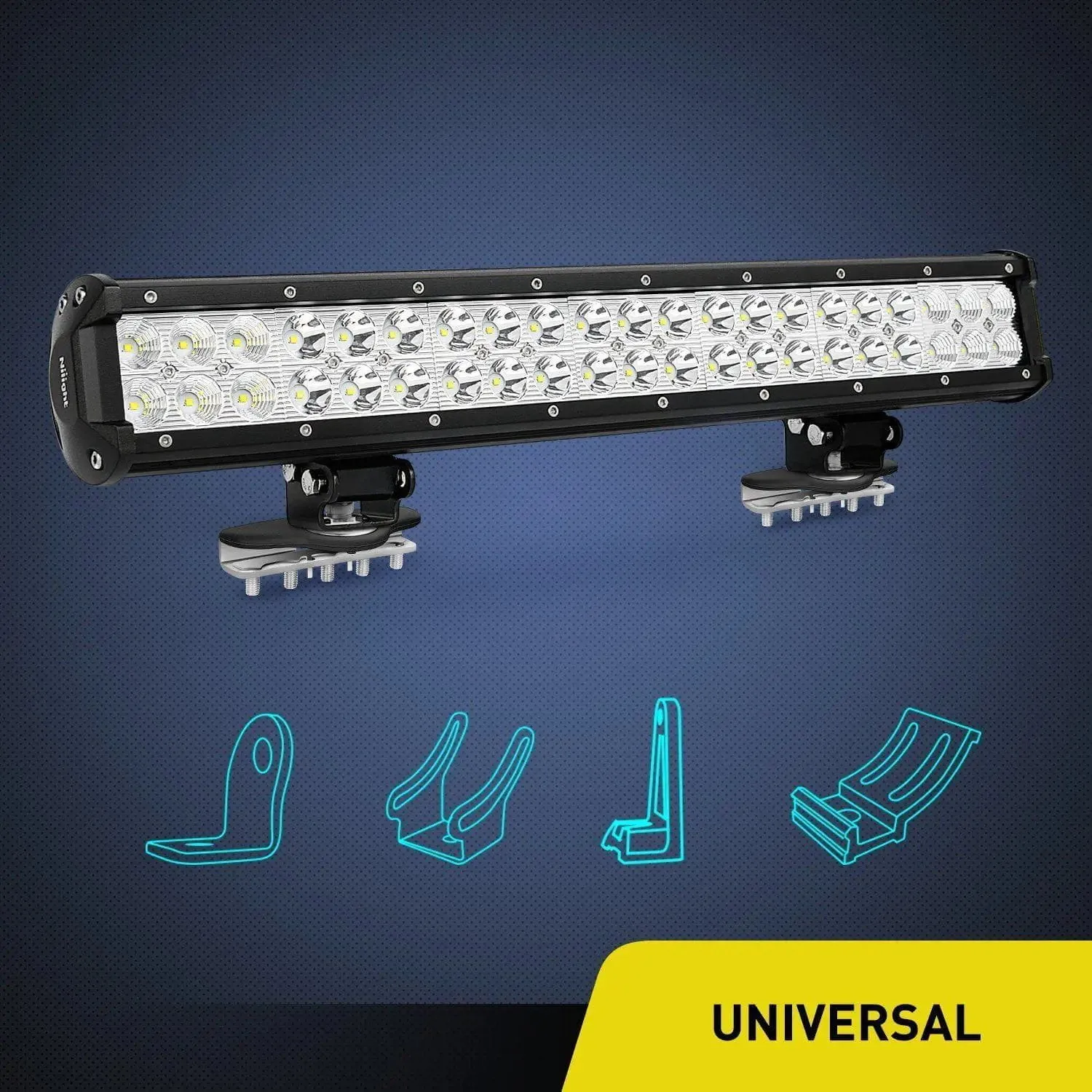 Universal Hood Clamp Holder Mount Bracket (Pair)