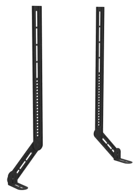 Universal UC/VC Soundbar Mount for 55" to 98"  Single Displays and 55" to 75" Dual Displays