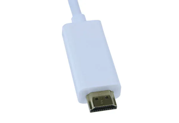 USB 3.1 Type C Male to HDMI 2.0 Male Cable, White, 6FT, 10FT, 4K x 2K at 60Hz