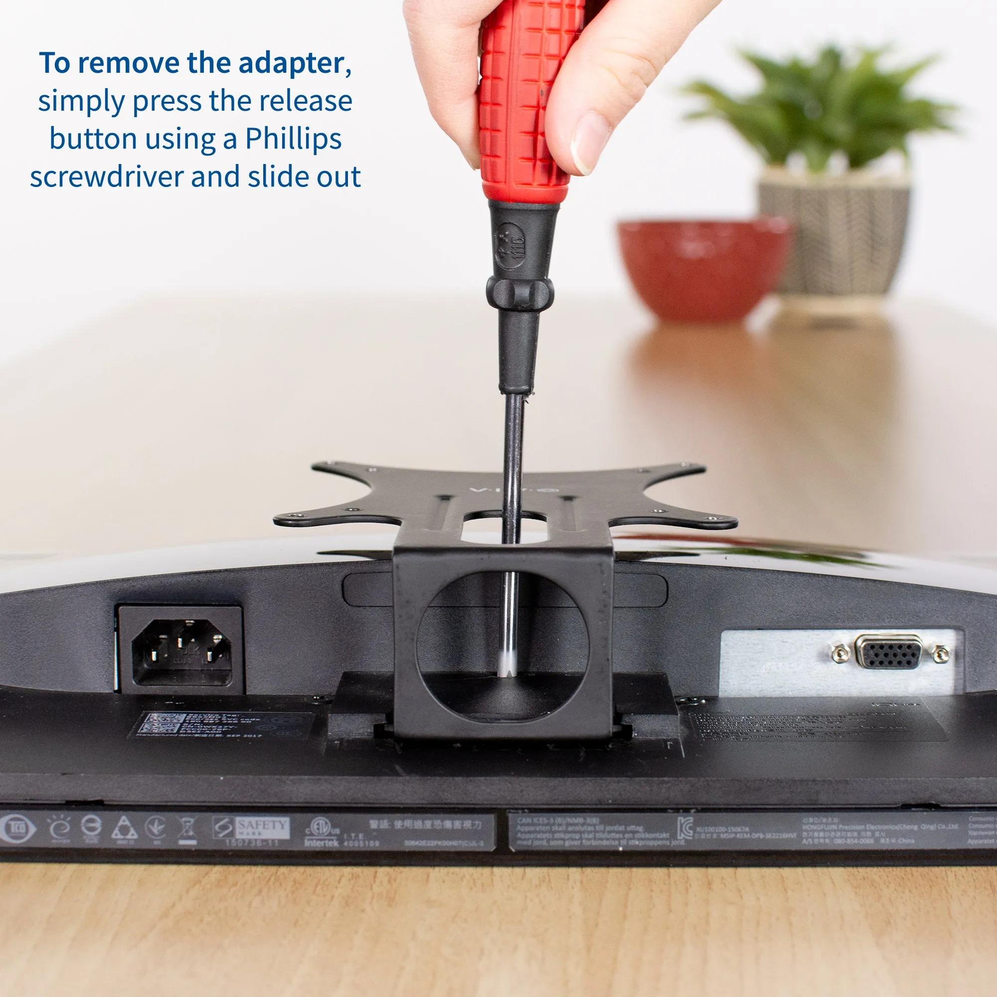 VESA Adapter for Compatible Dell Monitors