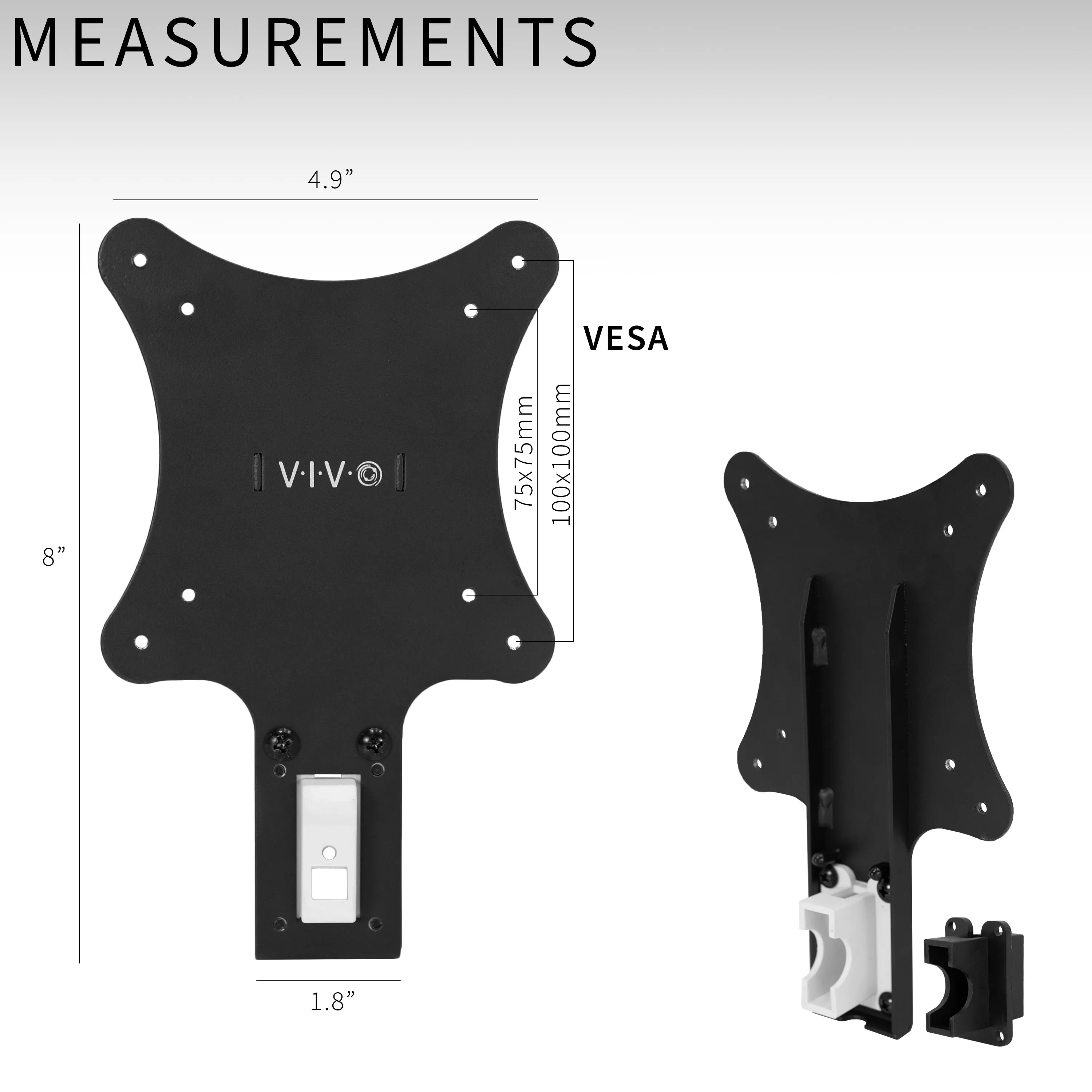 VESA Adapter for Compatible HP M-Series Monitors