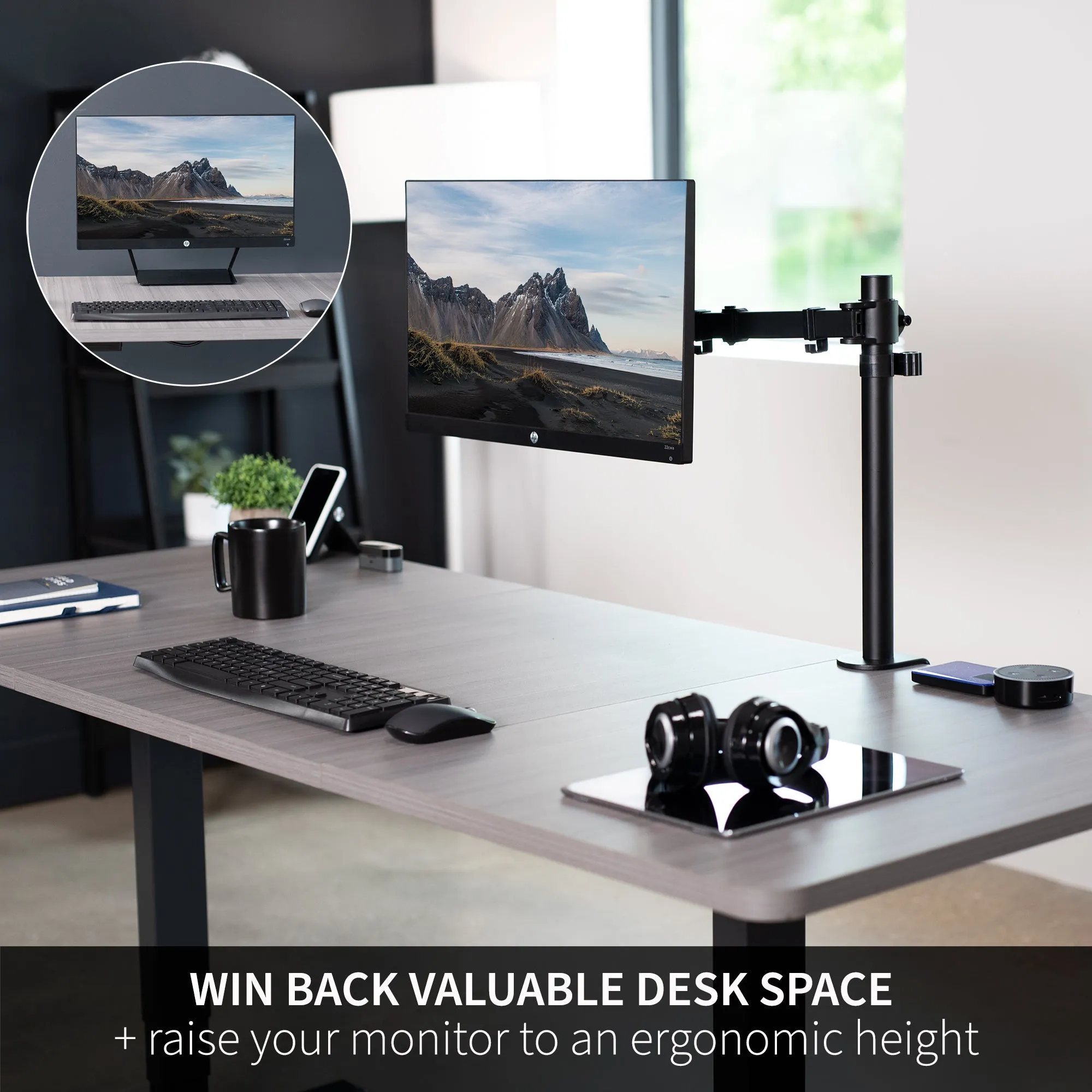 VESA Adapter for Compatible HP Pavilion Monitors