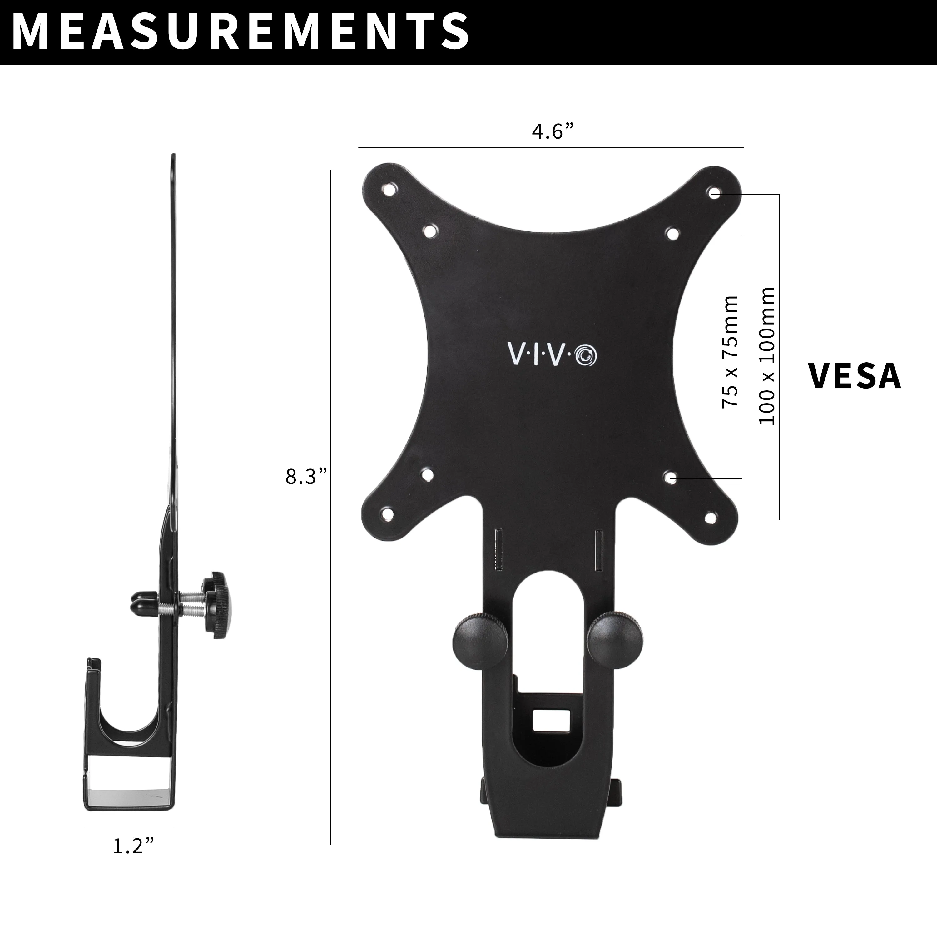 VESA Adapter for Compatible Viotek Monitors