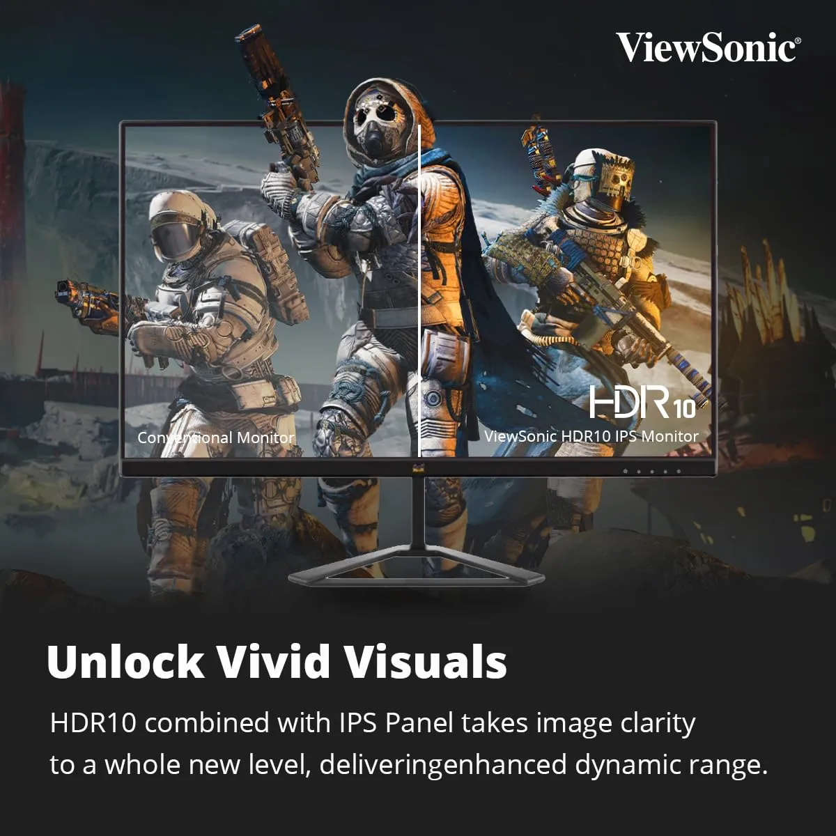 ViewSonic VX2479-HD-PRO (24") / VX2779-HD-PRO (27”) IPS Gaming Monitor | 180Hz | HDR10 | AMD FreeSync | 1ms