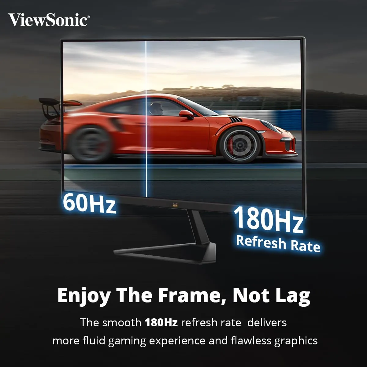 ViewSonic VX2479-HD-PRO (24") / VX2779-HD-PRO (27”) IPS Gaming Monitor | 180Hz | HDR10 | AMD FreeSync | 1ms