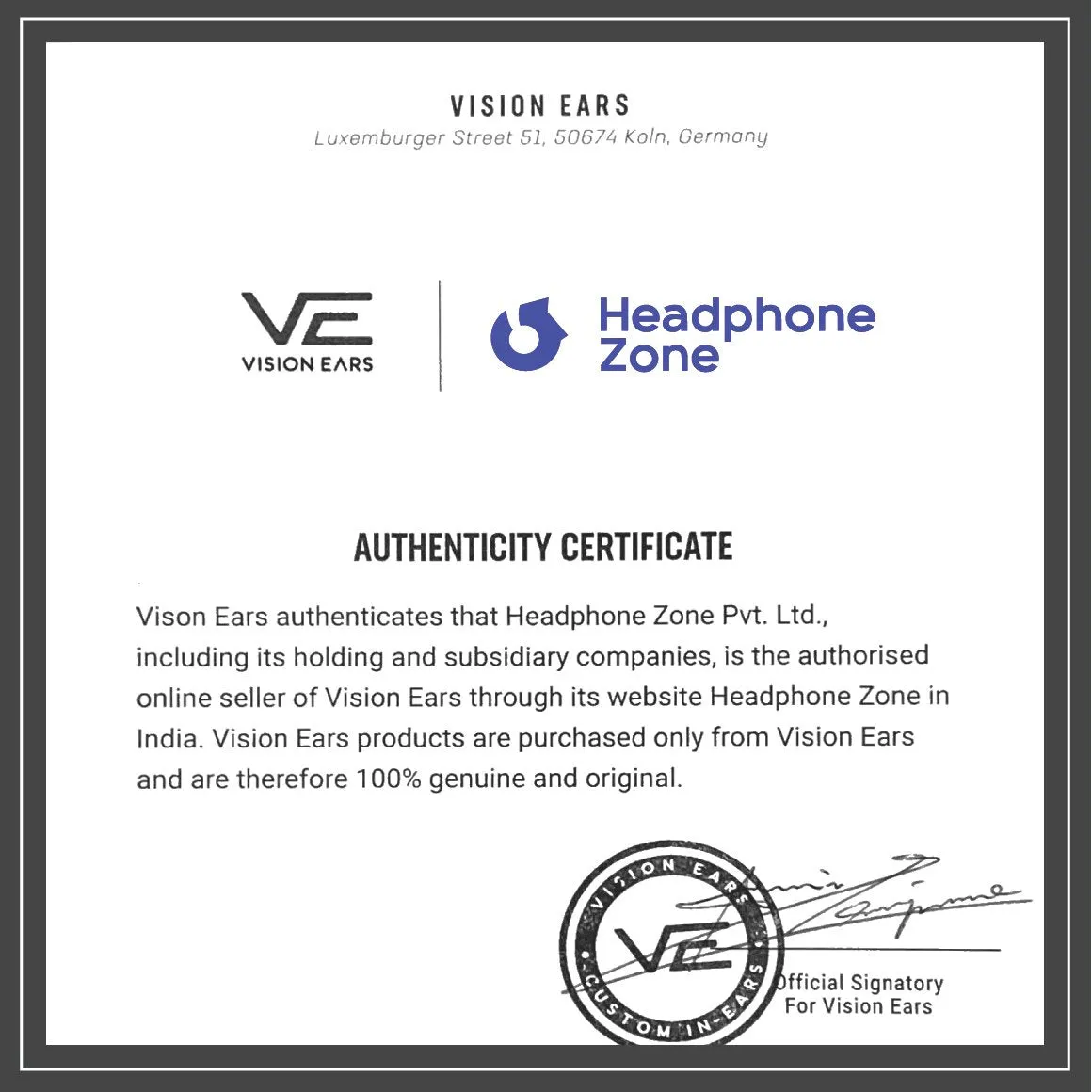 Vision Ears - VE2