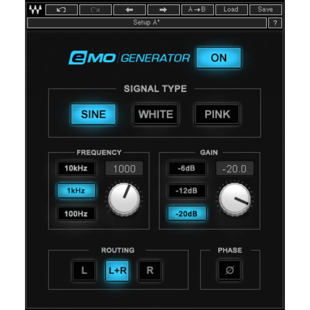 Waves eMo Generator Plug-in