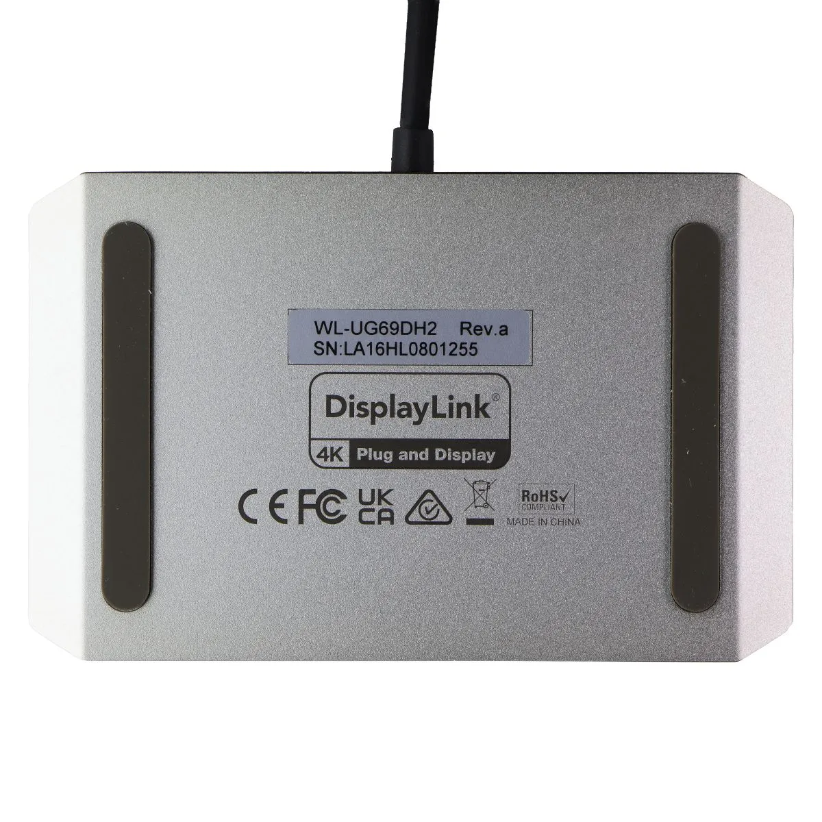 Wavlink Universal Dual Display Adapter (WL-UG69DH2) - Silver