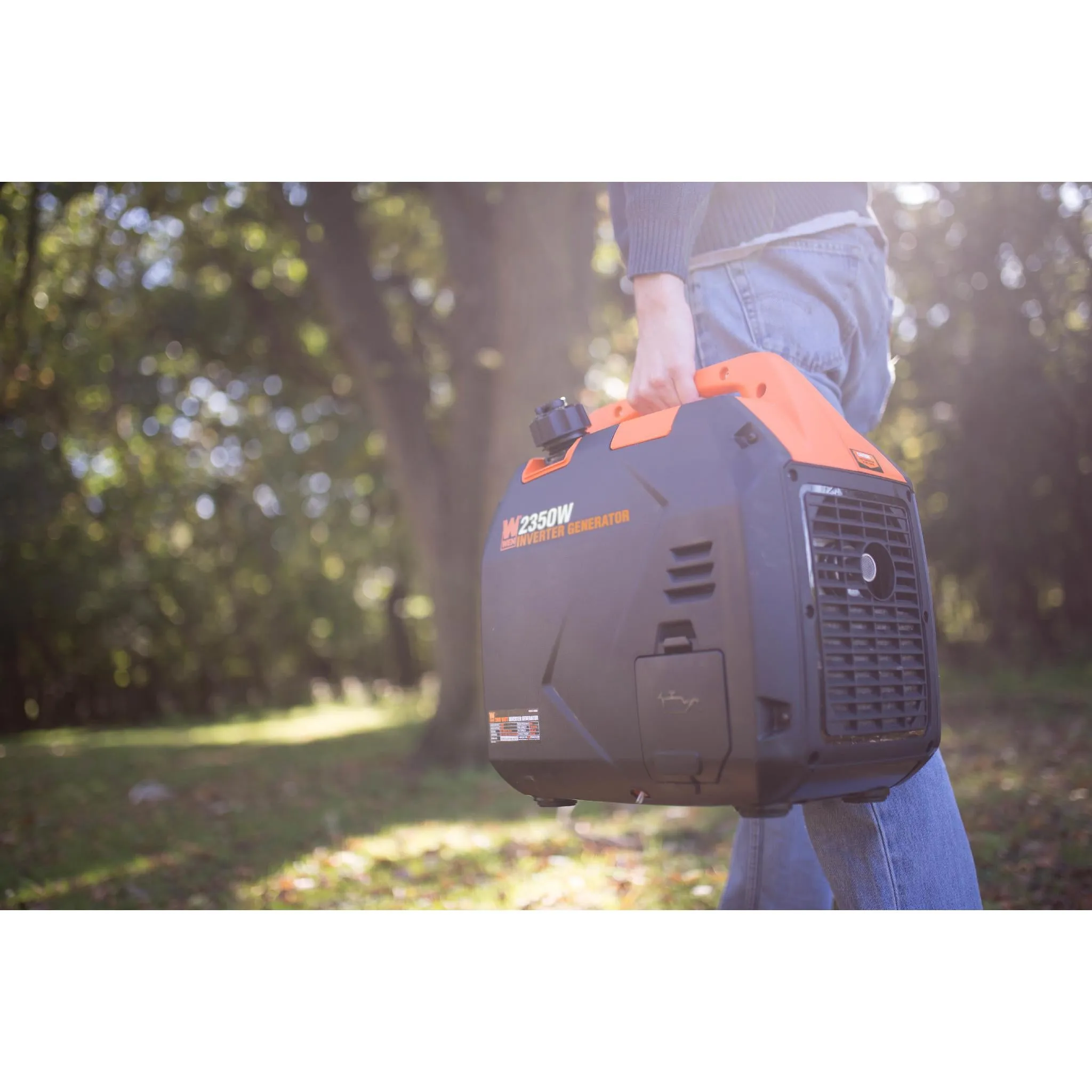 WEN 56235i Super Quiet 2350-Watt Portable Inverter Generator with Fuel Shut Off, CARB Compliant, Ultra Lightweight