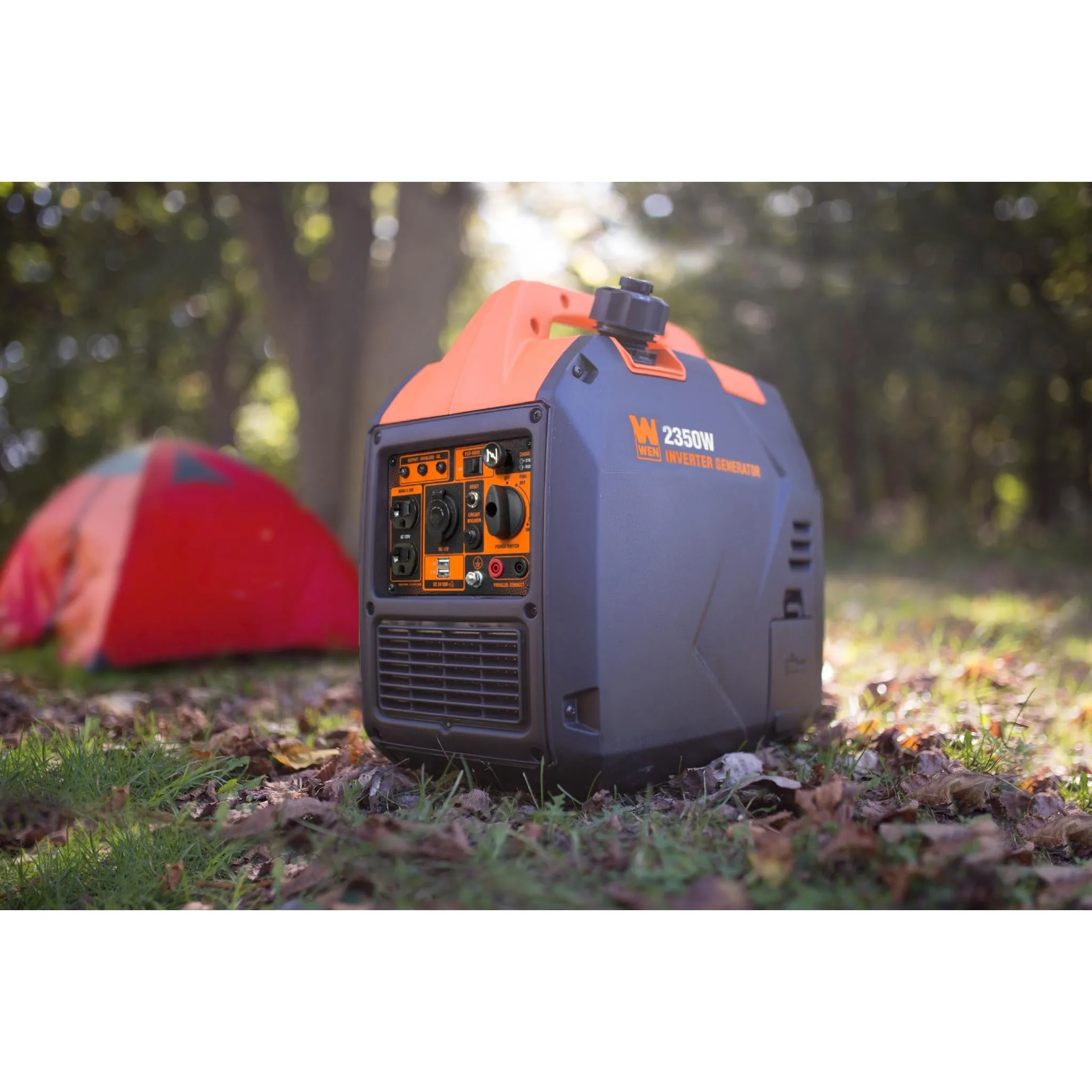 WEN 56235i Super Quiet 2350-Watt Portable Inverter Generator with Fuel Shut Off, CARB Compliant, Ultra Lightweight