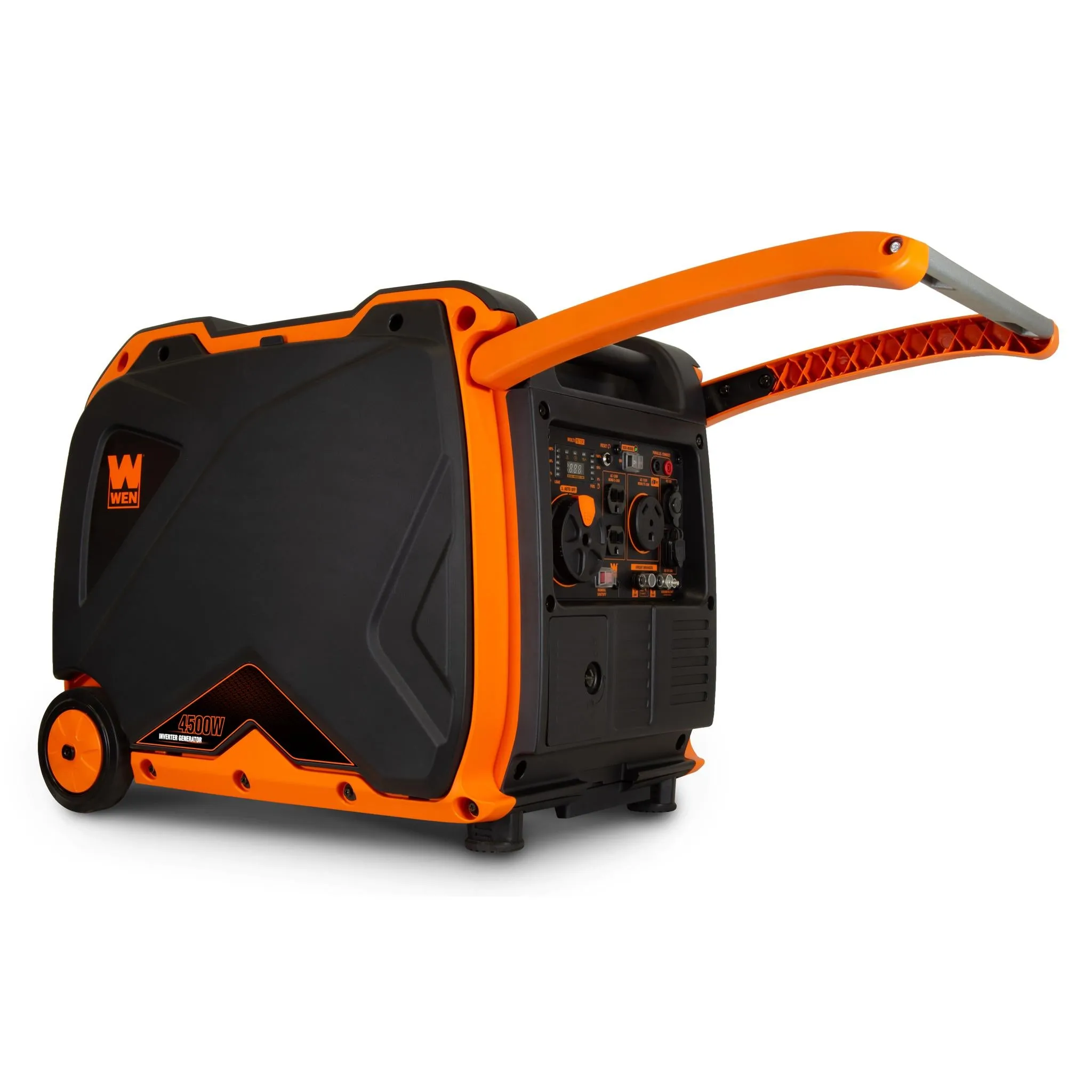 WEN 56455i Super Quiet 4500-Watt RV-Ready Portable Inverter Generator with Fuel Shut-Off and Electric Start
