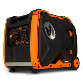 WEN 56455i Super Quiet 4500-Watt RV-Ready Portable Inverter Generator with Fuel Shut-Off and Electric Start
