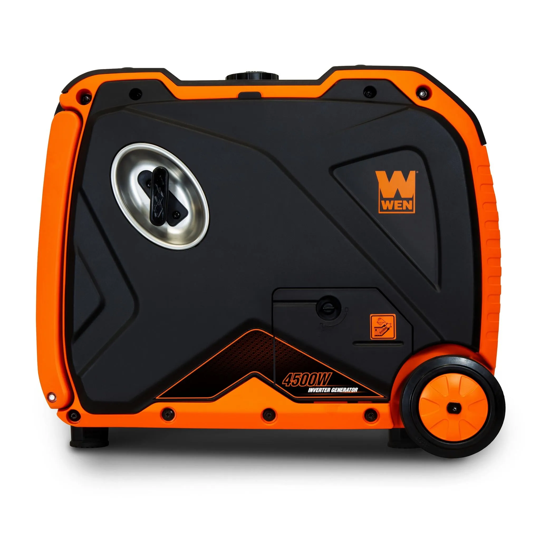 WEN 56455i Super Quiet 4500-Watt RV-Ready Portable Inverter Generator with Fuel Shut-Off and Electric Start
