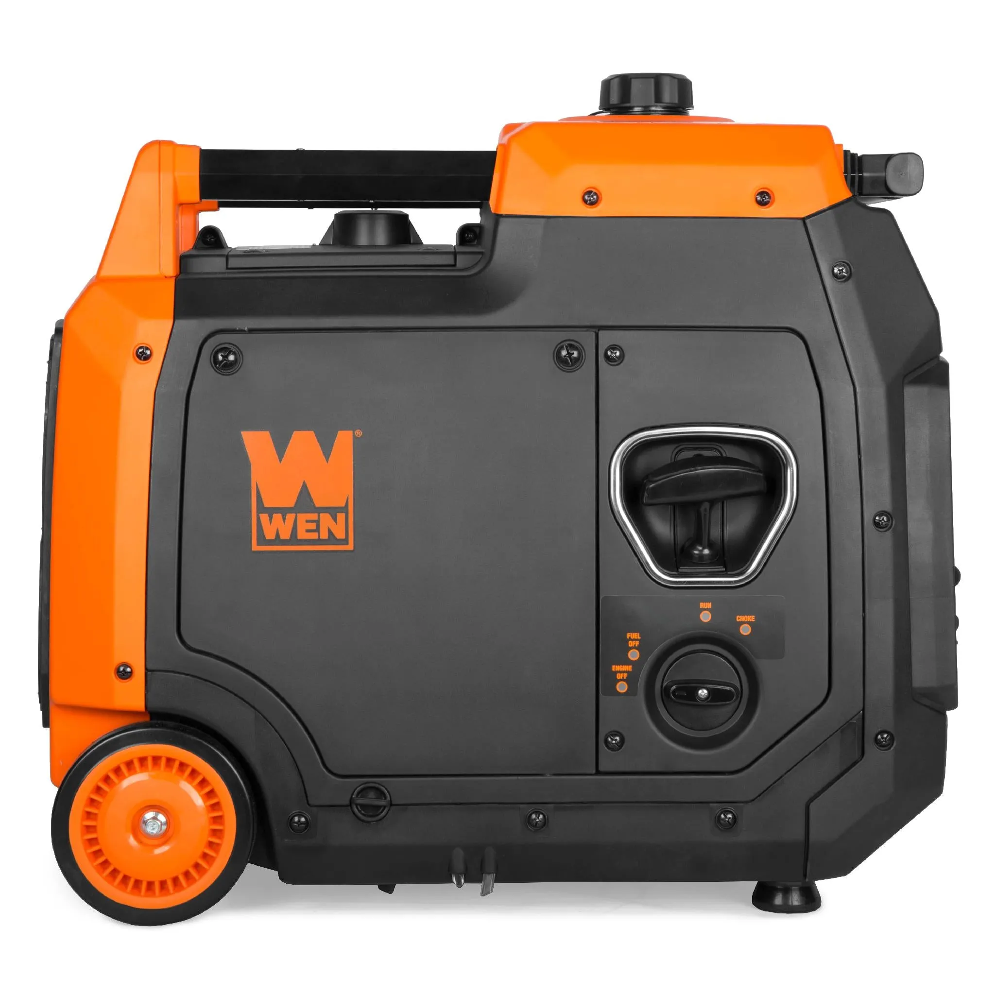 WEN 56477i Quiet and Lightweight 4800-Watt RV-Ready Portable Inverter Generator with Fuel Shut Off