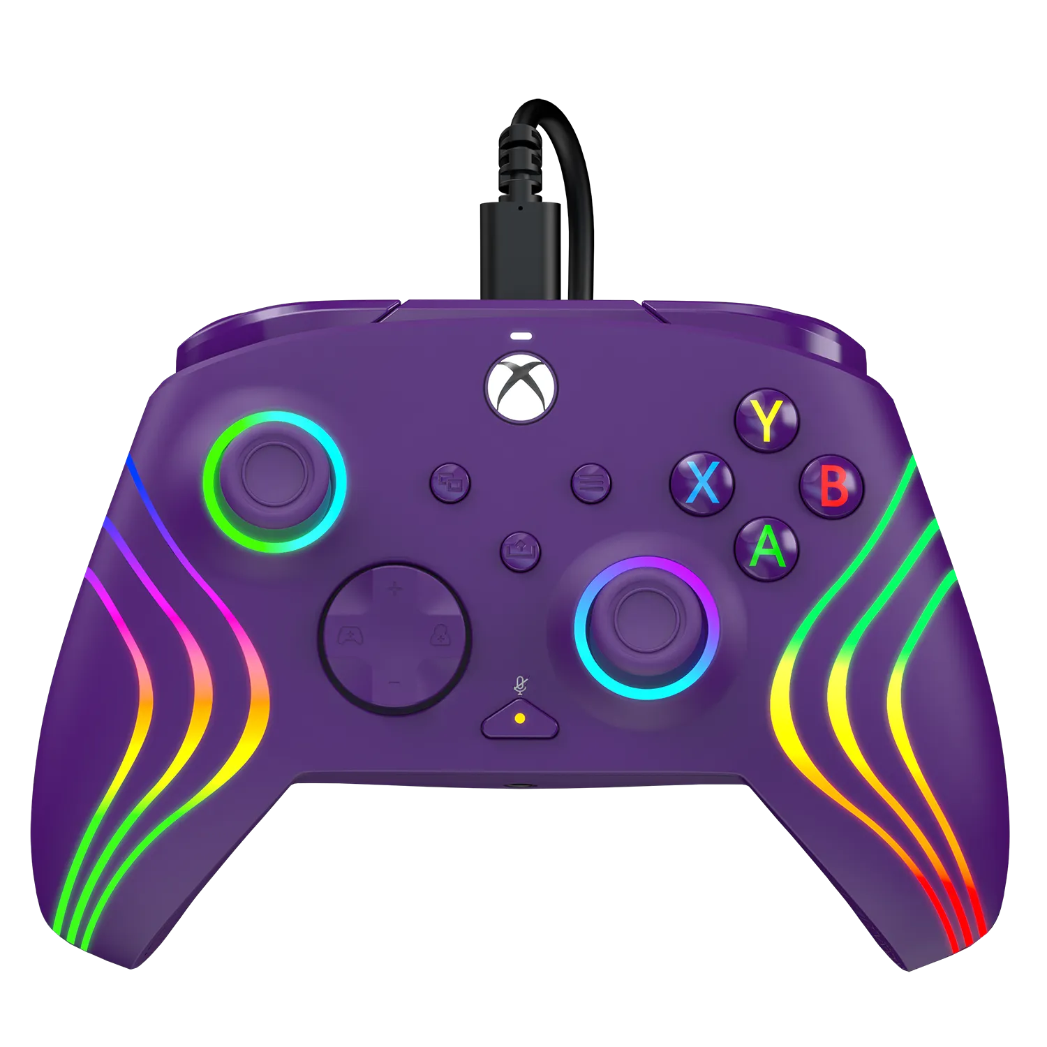 Xbox Series X|S & PC Purple Afterglow Wave Wired Controller