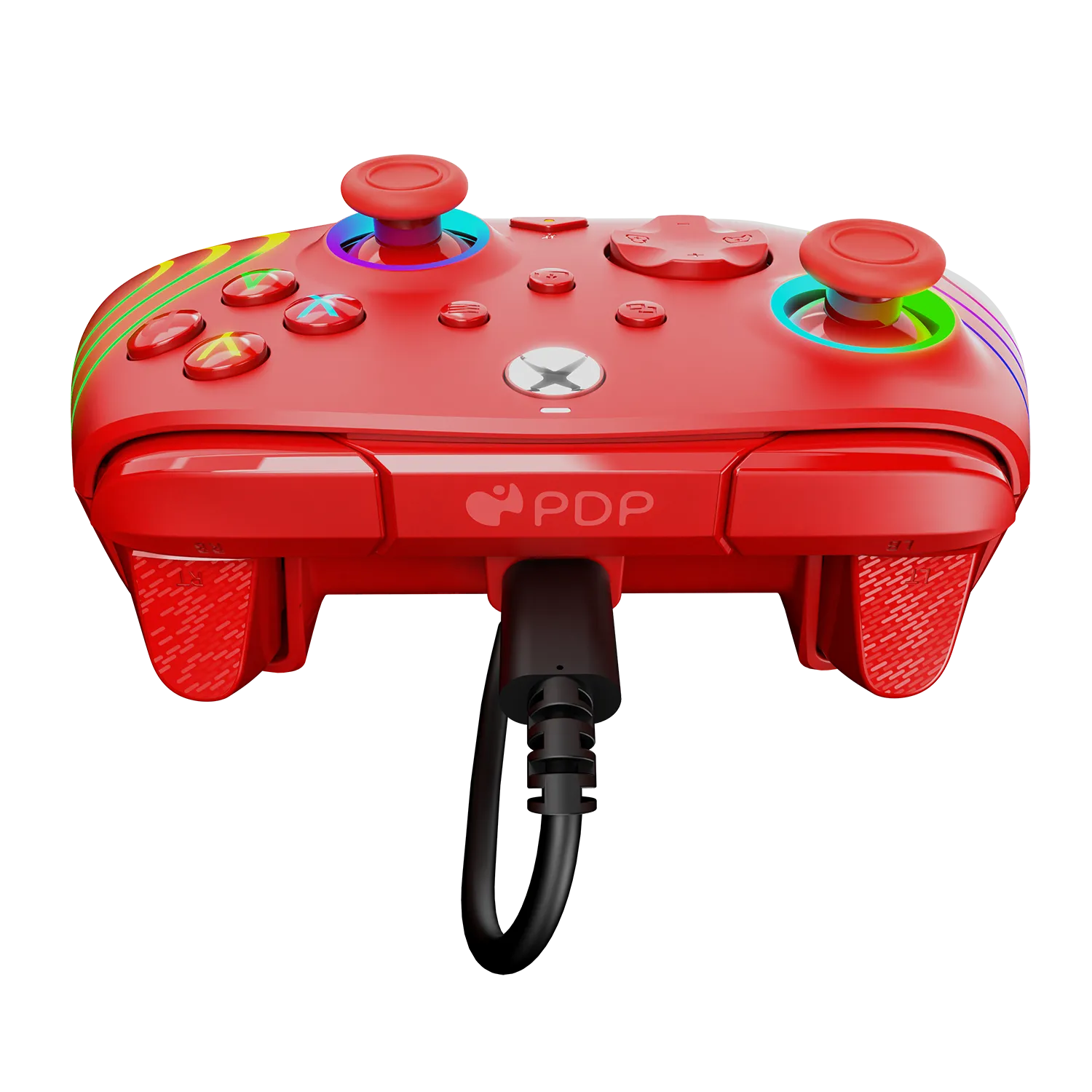 Xbox Series X|S & PC Red Afterglow Wave Wired Controller