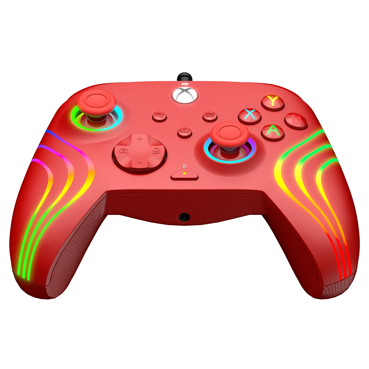 Xbox Series X|S & PC Red Afterglow Wave Wired Controller