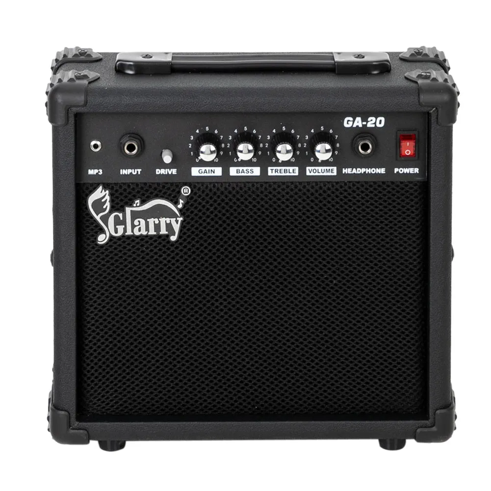 YIWA 20w Electric Guitar Amplifier with Illuminated Power Switch Portable